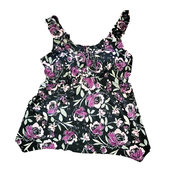 Avenue Other - Avenue size  28W bathing suit top floral design pink and purple